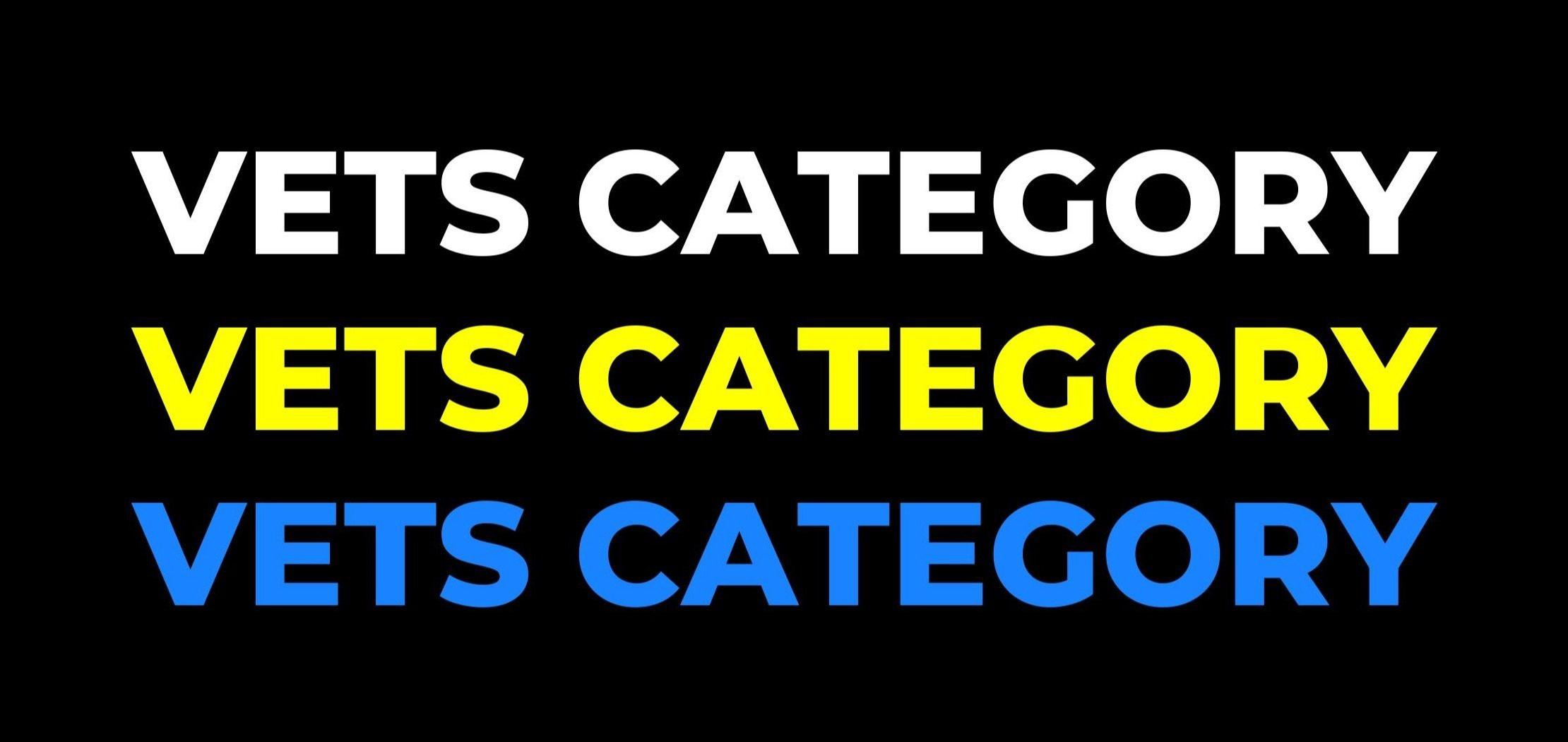 vets category changes