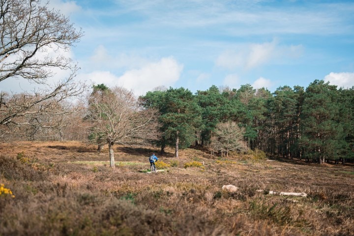 Mountain biking