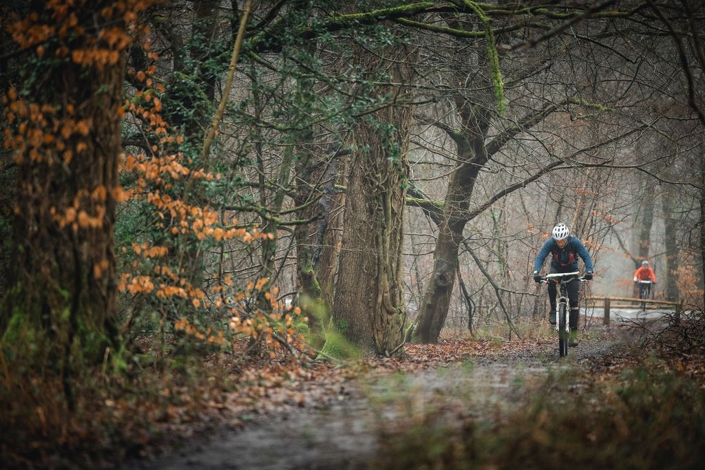 winter biking