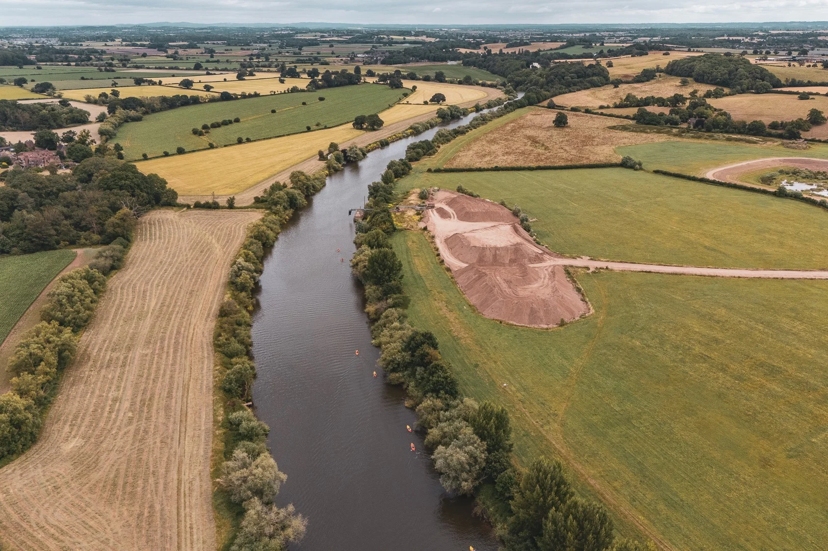 Malvern Hills kayak overview