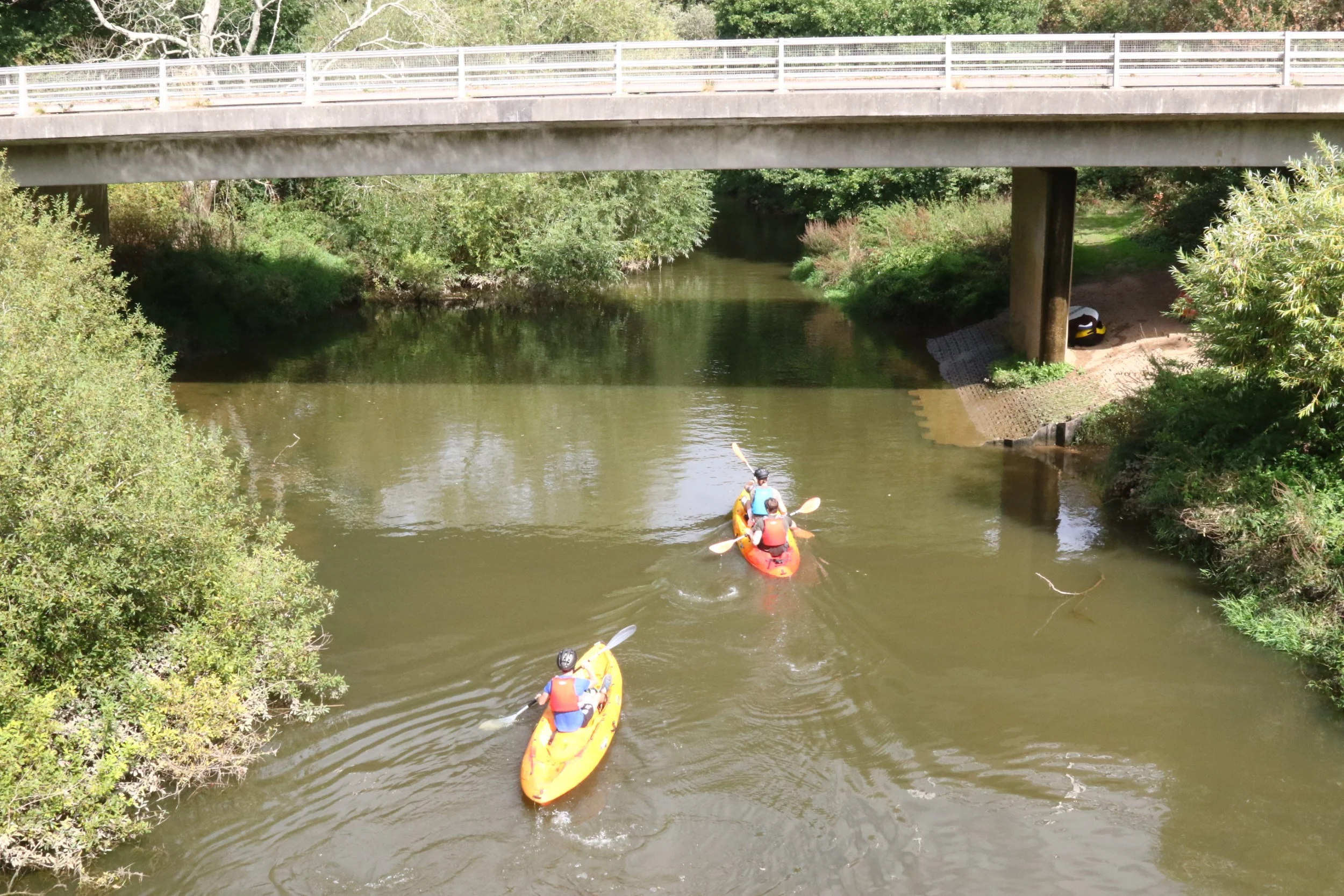 kayaking